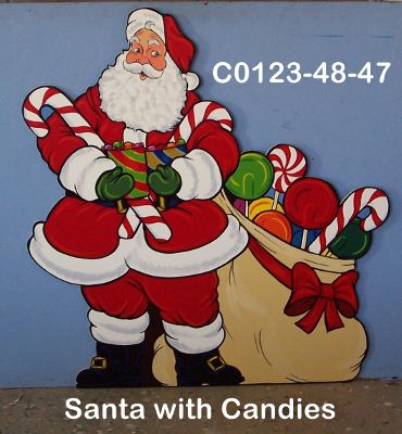 C0110Santa with Bag of Candy